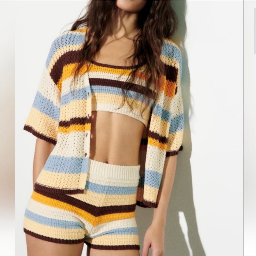 Zara 3 piece matching knit set